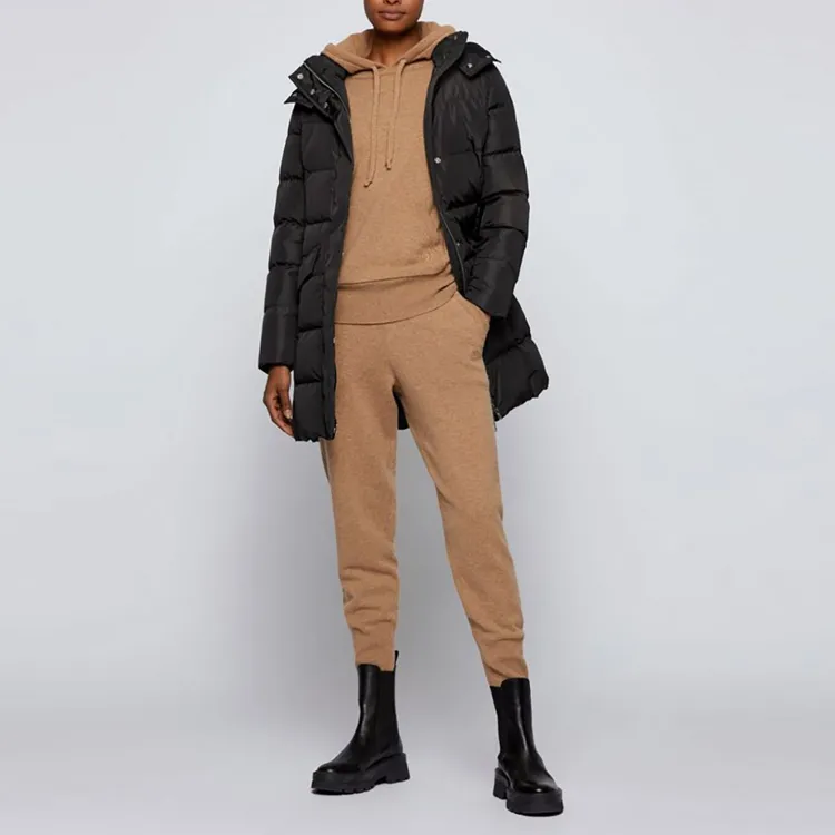 HUGO BOSS Puffer Jacket Coat Women's Black-1