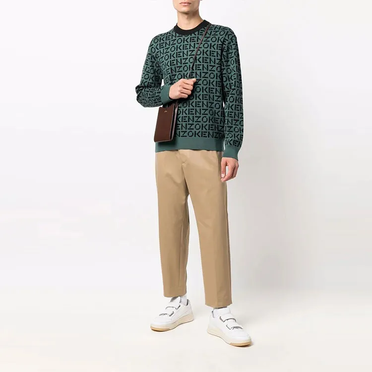 KENZO Sweaters Men Green-2