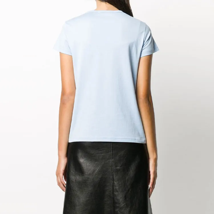 Givenchy T Shirts Women's Light Blue-3