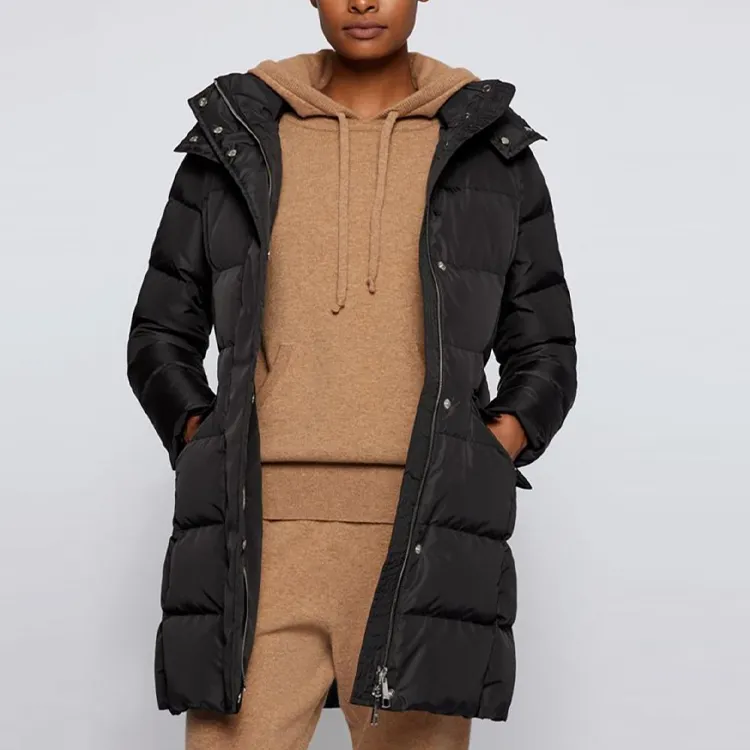 HUGO BOSS Puffer Jacket Coat Women's Black-2