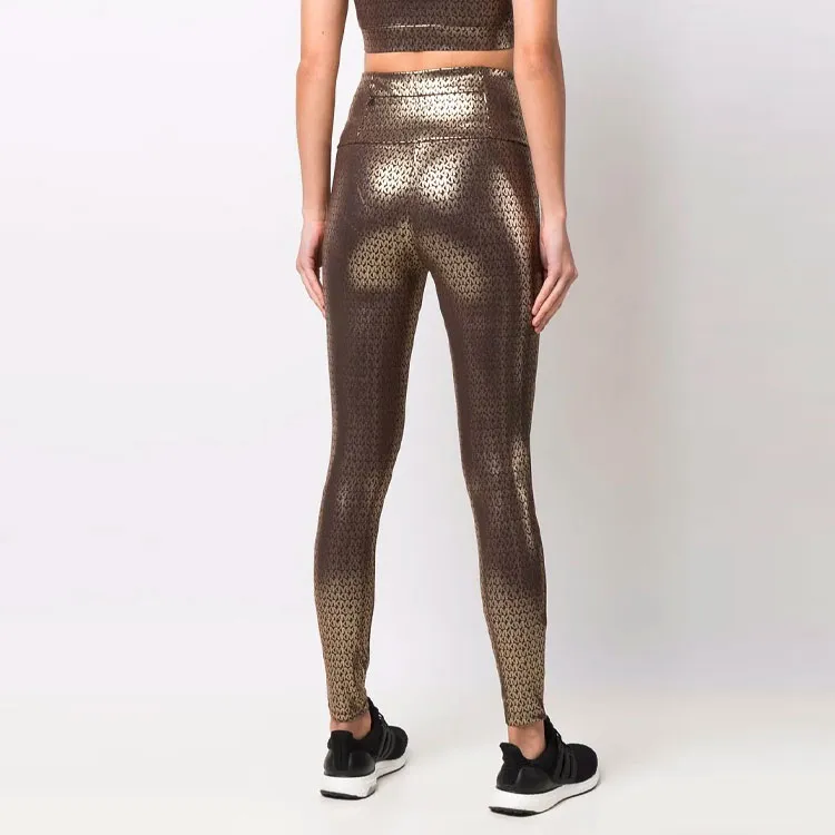 MICHAEL KORS Leggings Women's Gold-3