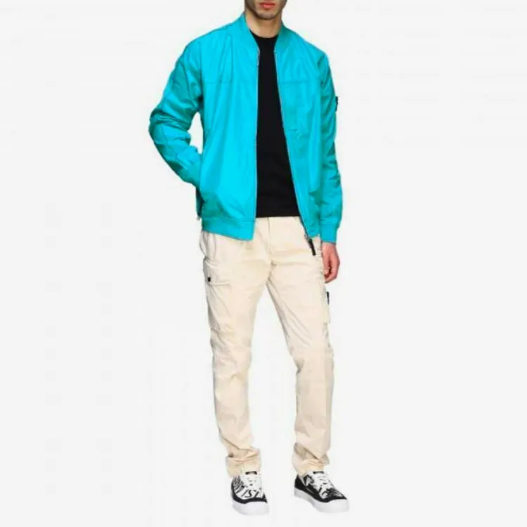 STONE ISLAND Jackets Men Blue-2