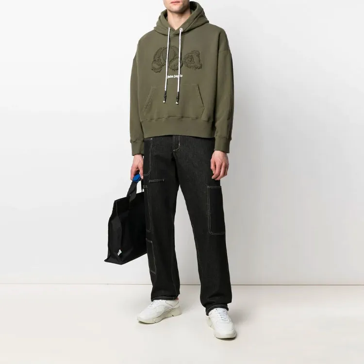 PALM ANGELS Gd Bear Hoodie -1