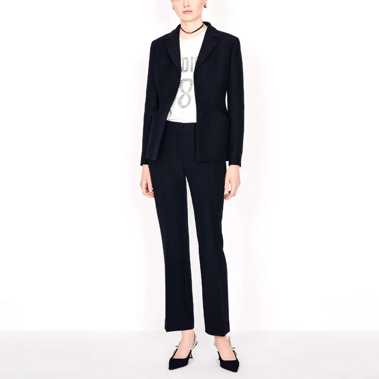 DIOR Business Suit Coat Women's Black-2