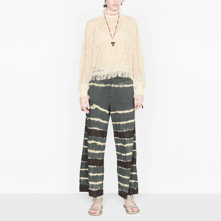 DIOR Dior Quarterly New Products SS21 Jeans Women's Multicolor-3