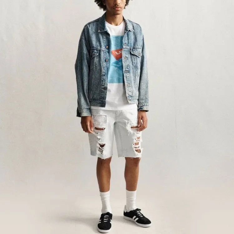 Levis Denim Shorts Men Light Denim-5