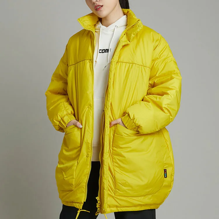 Converse Parka Coats Unisex Yellow-3