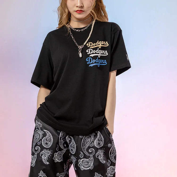 MLB Los Angeles Dodgers T Shirts Unisex Black-2