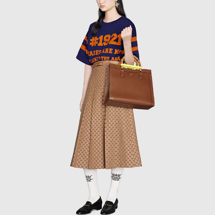 GUCCI 1921 L'Aveugle Par Amour T shirt Blue-2