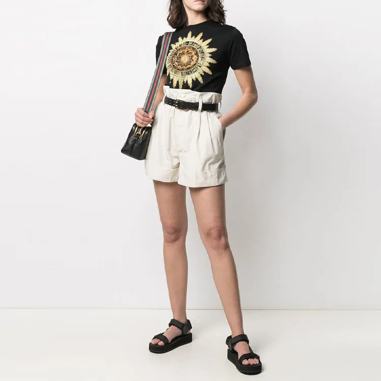 Moncler Casual Shorts Women's White-1
