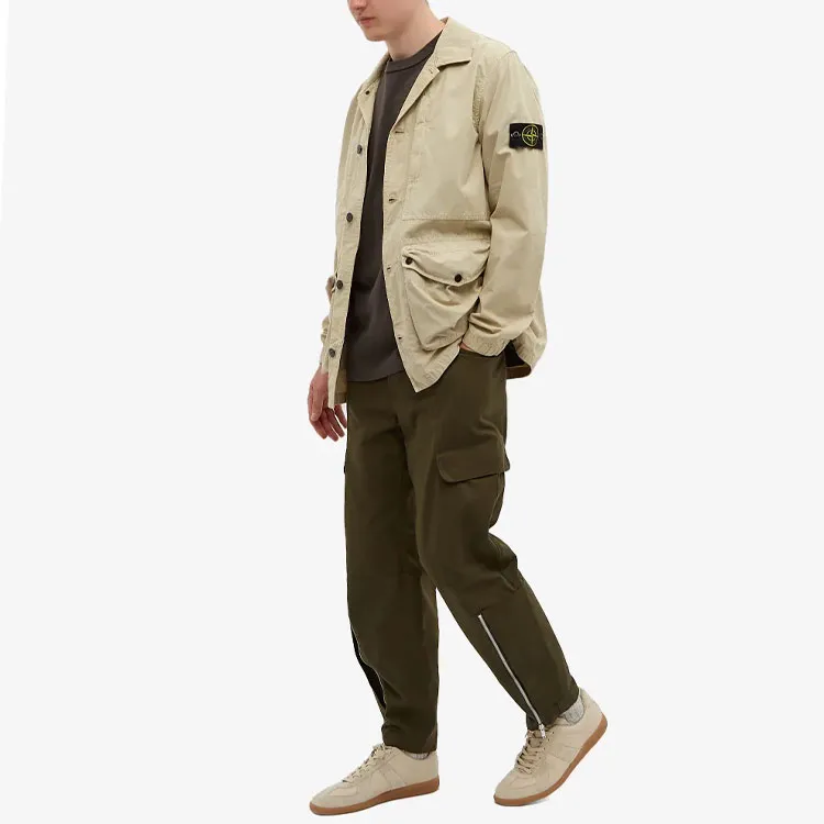 STONE ISLAND Jackets Men Khaki-3