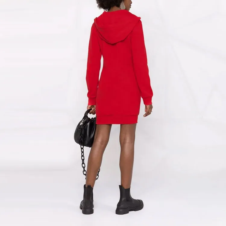 MOSCHINO Long-Sleeved Dresses Women's Red-1
