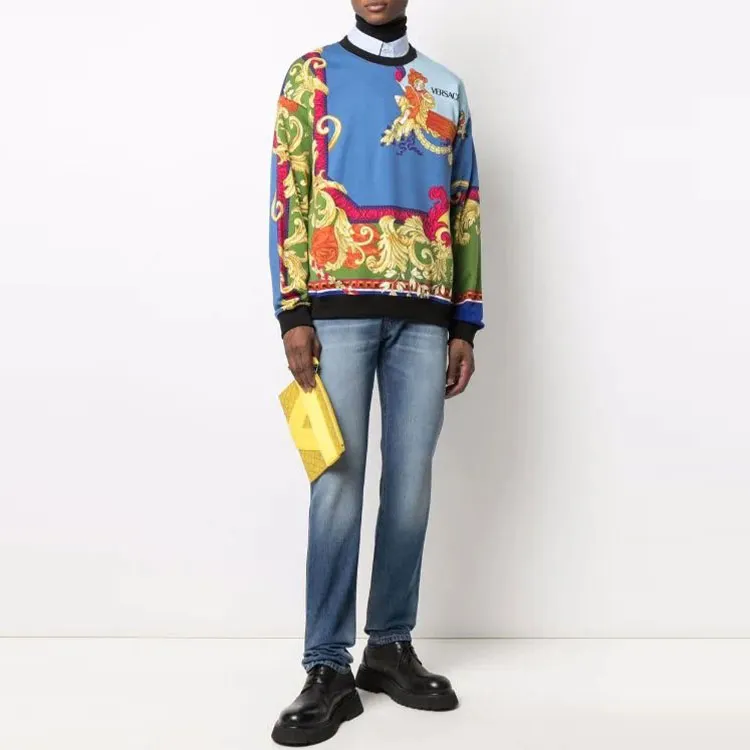 VERSACE Sweatshirts Men Multicolor-2