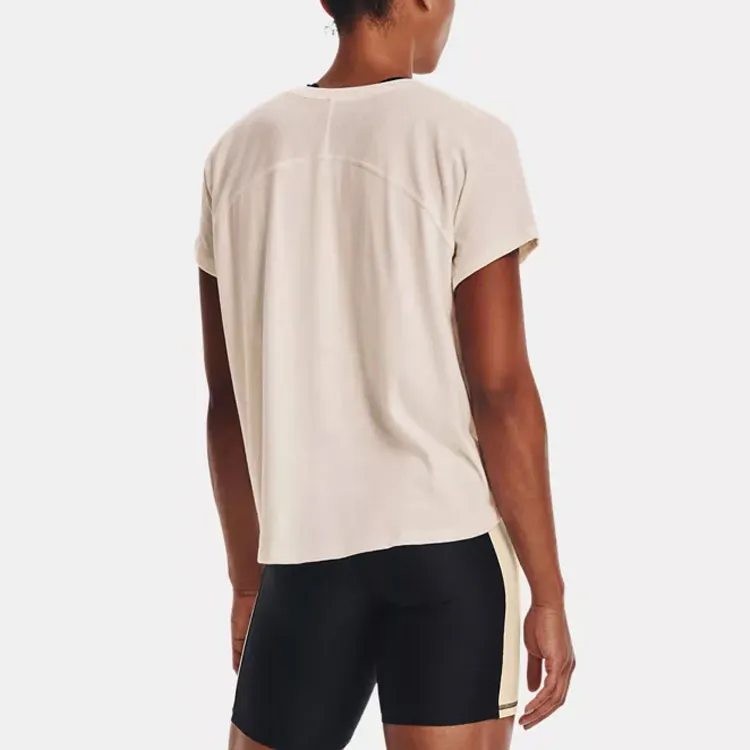 Under Armour T Shirt Women's Beige-3