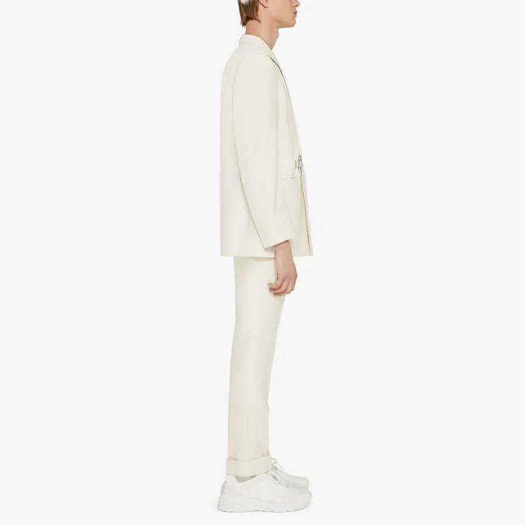 Givenchy Padlock Slim Fit Jacket With Notch Lapel-3