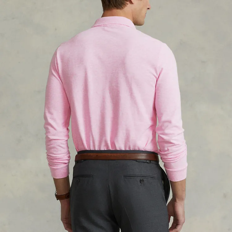 Polo Ralph Lauren Polo Shirts Men Pink-3