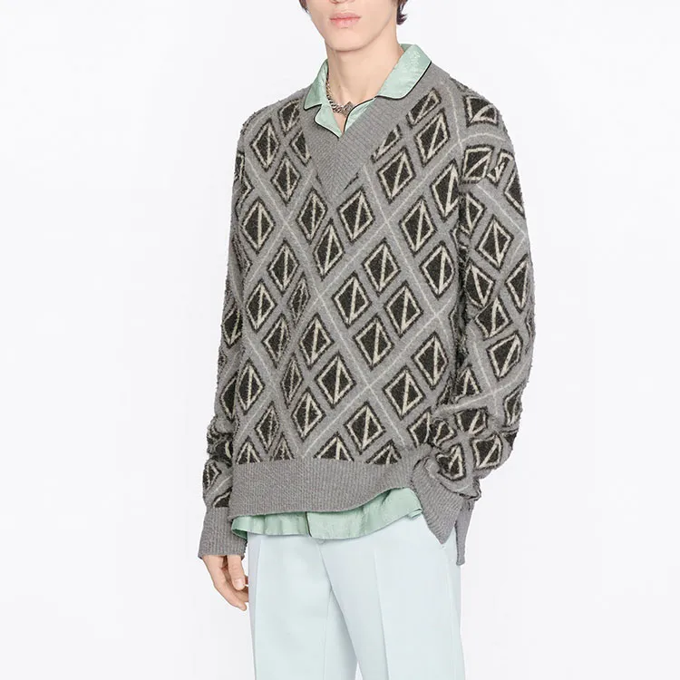 DIOR X Cactus Jack Sweater With Cd Diamond Motif-6