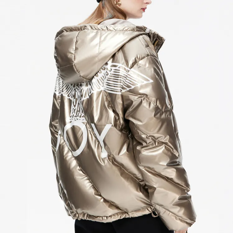 Boy London Down Jackets Unisex Gold-9