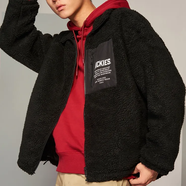 Dickies Velvet Jackets Unisex Black-3