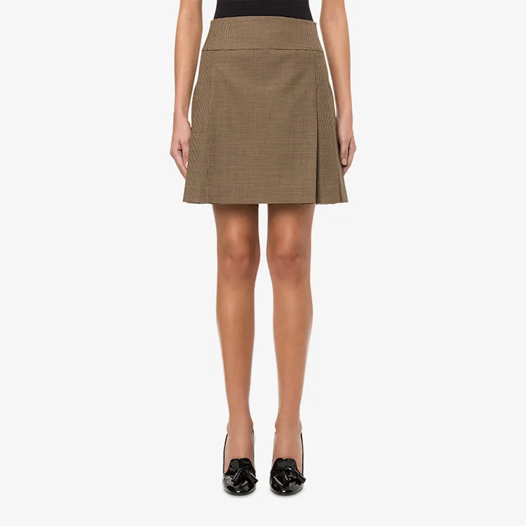 MOSCHINO Casual Short Skirts Women's Brown-1