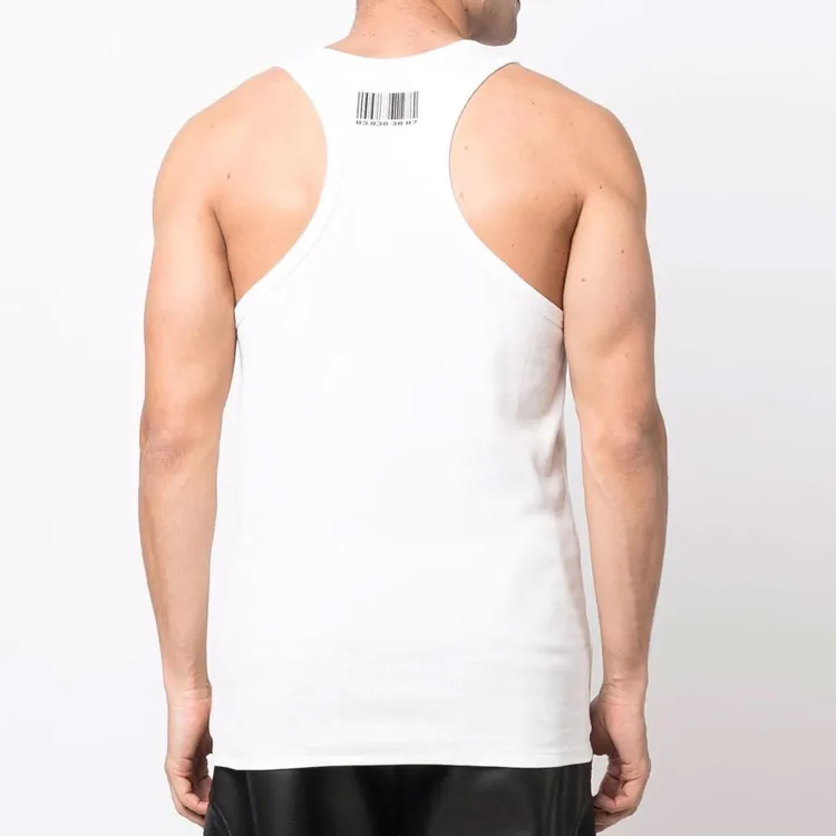 Vetements Tank Tops Men White-2