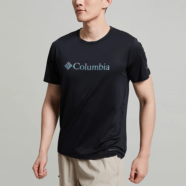 Columbia T Shirts Men Black-2