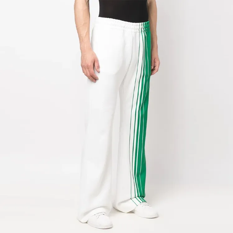 CASABLANCA Knitted Sweatpants Men White-3