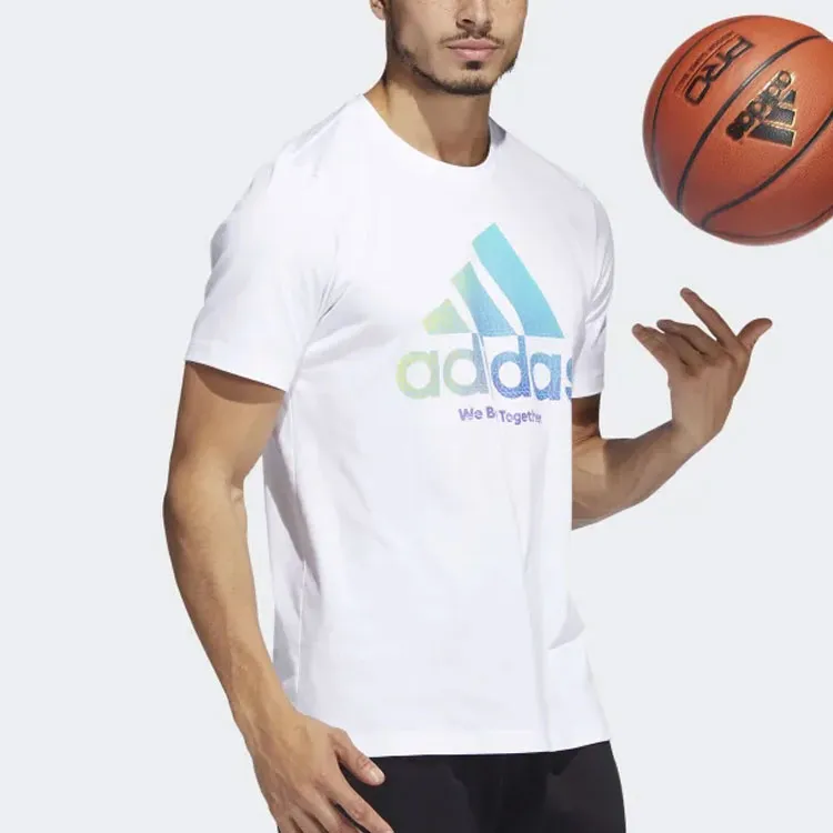 Adidas Set-in Sleeve T-Shirt Men's White-3