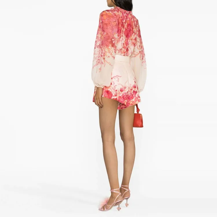 Zimmermann Casual Shorts Women's Pink-2