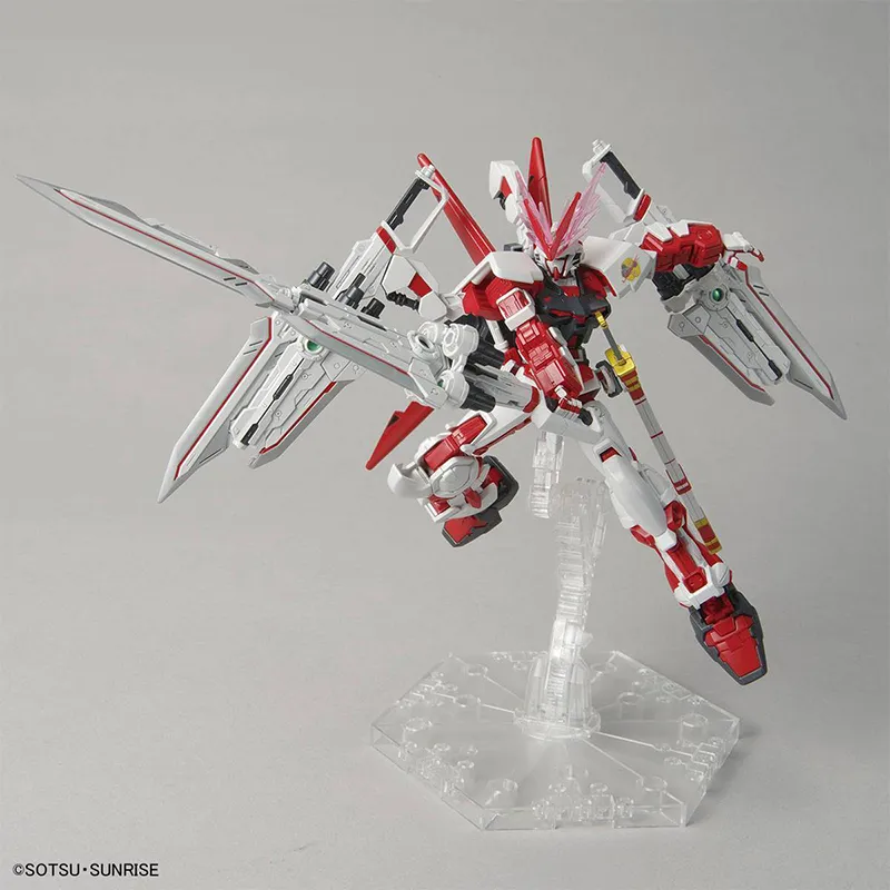 BANDAI SEED Collection Gundam Base Limited HG 1/144 Heretic Gundam Red Dragon Form Model Kits-3