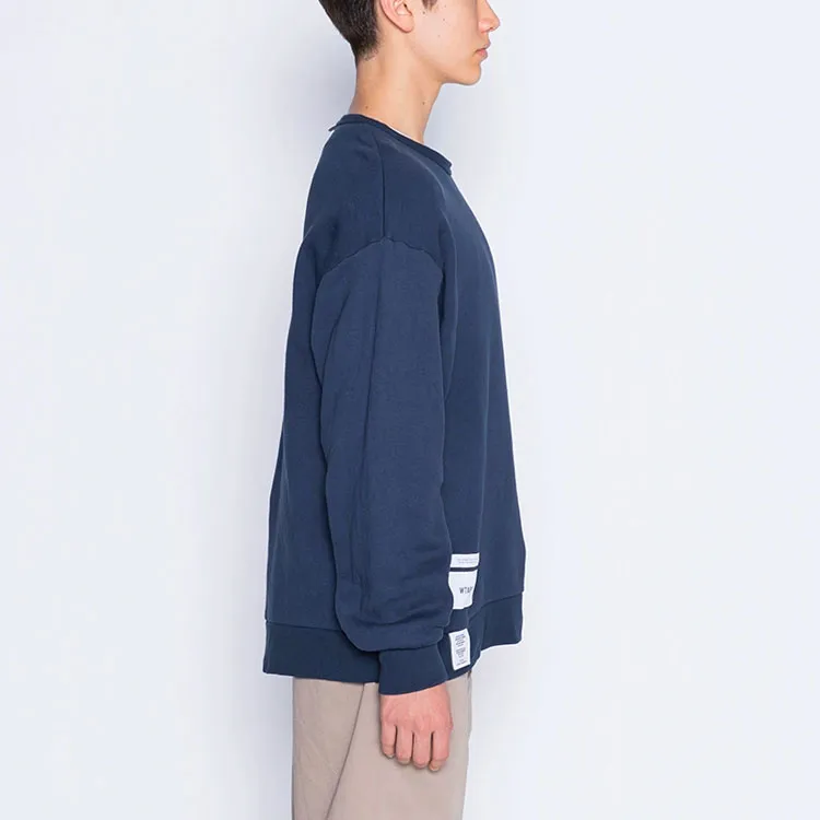 WTAPS Embroidered logo Crewneck Sweatshirt-7