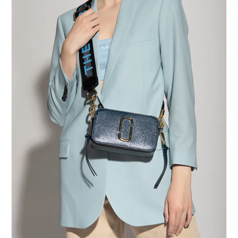 MARC JACOBS The Snapshot Camera Bag Navy Blue/Multi-3
