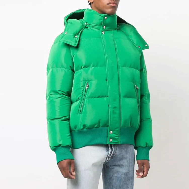 Alexander McQueen Down Jacket Men's Green-3