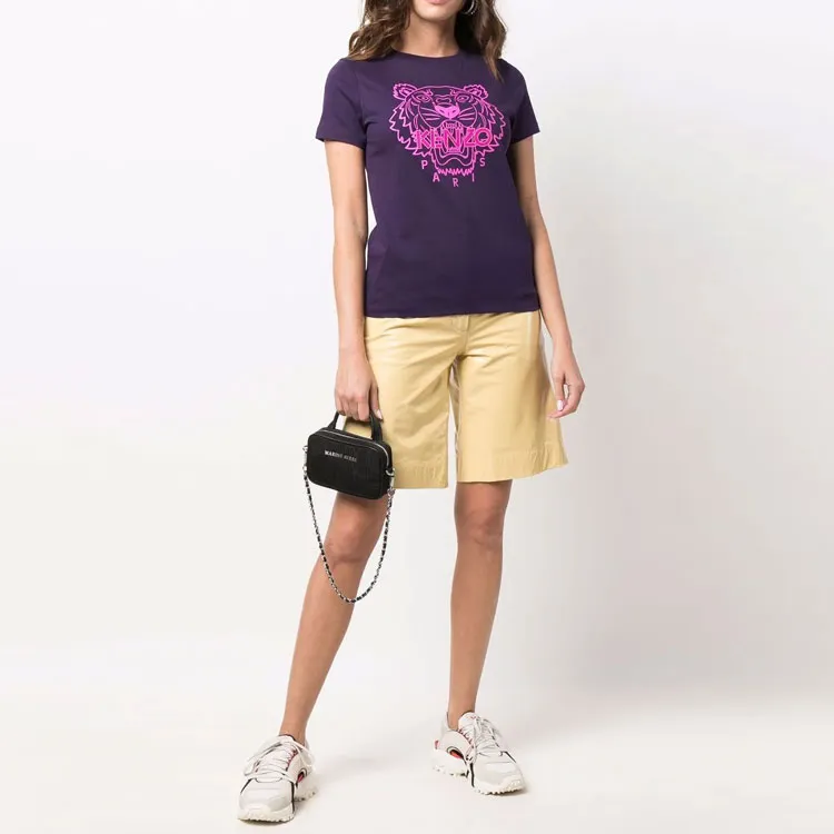 KENZO T-Shirts Women's Purple-1