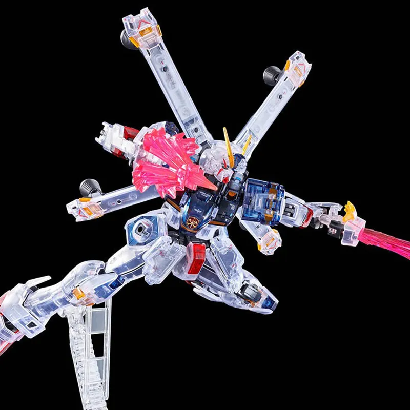 BANDAI RG 1 144 Crossbone Gundam X1 Multicolor Transparent Model Kits 13cm-2