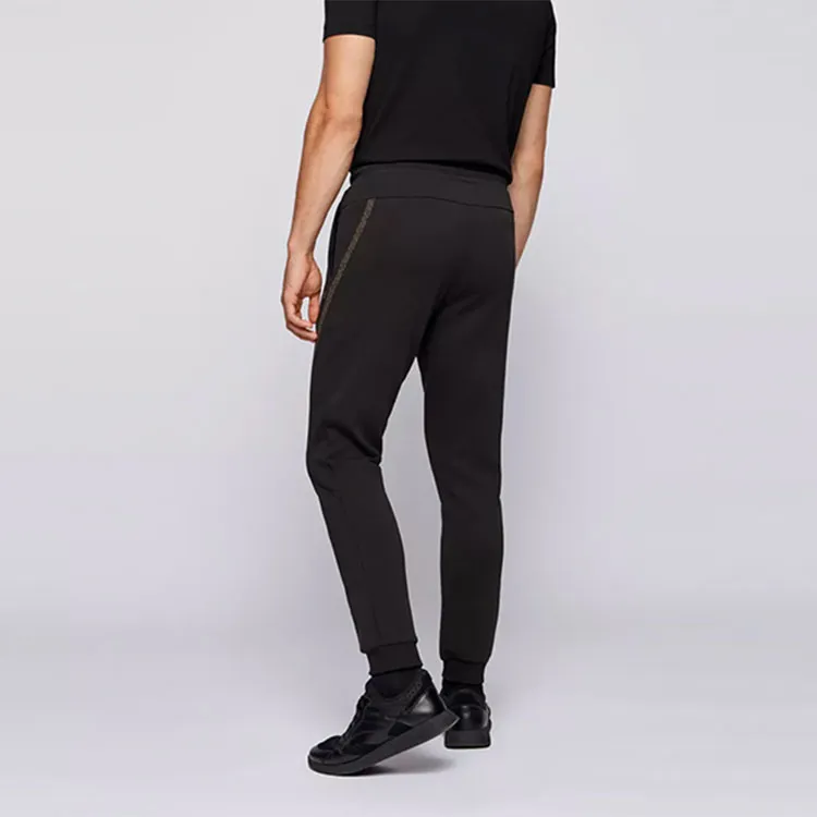 HUGO BOSS Knitted Sweatpants Men's Black-4