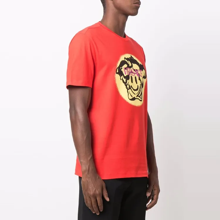 VERSACE Logo T Shirt-3