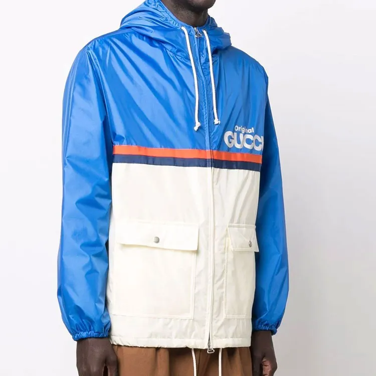 GUCCI SS22 Jackets Coats Men's Blue-2