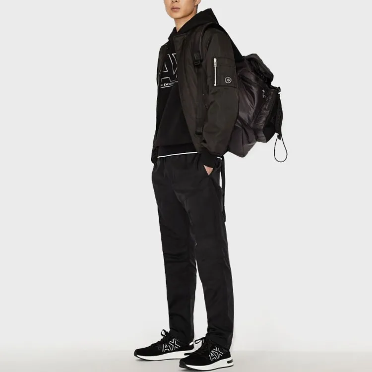 ARMANI EXCHANGE Sweatshirts Men Black-3