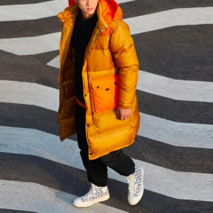 Converse Down Jacket Winter Men's Wheat-3