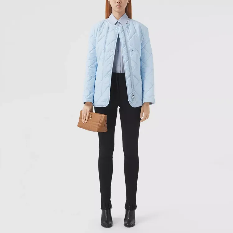 Burberry Jackets Women's Blue-1