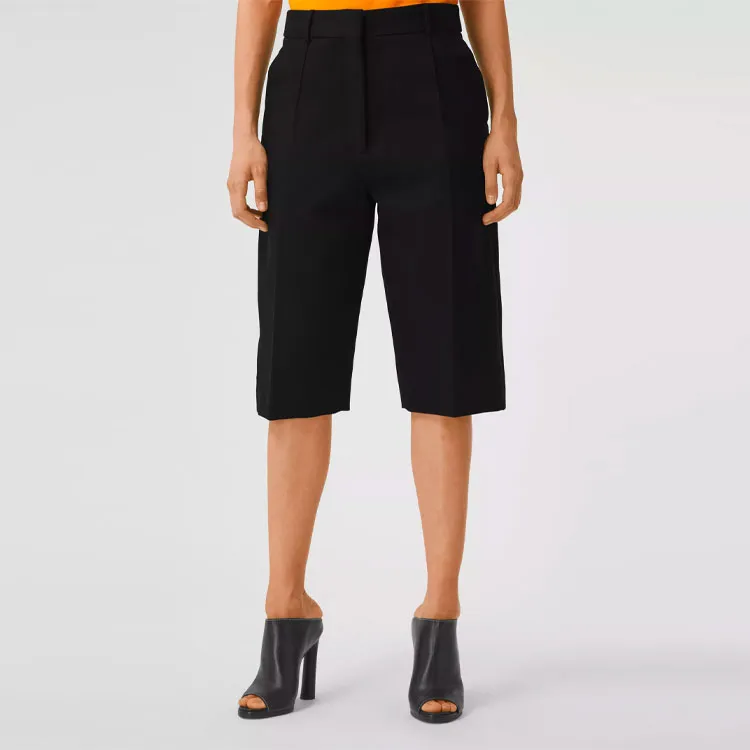 Burberry High waisted Tailored Shorts-2