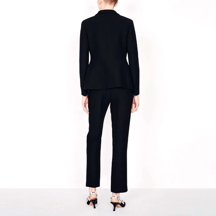 DIOR Business Suit Coat Women's Black-3