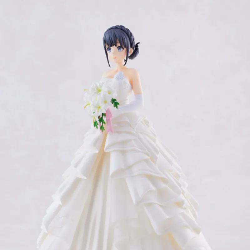 Aniple Shoko Makinohara Rascal Does Not Dream Of Youth Wedding Dress Ver. Scale Figures 22cm-1