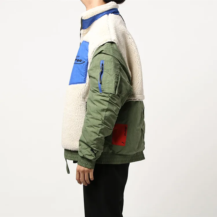 Attempt X PUMA RAD/CAL Velvet Jackets Men Army Green-3