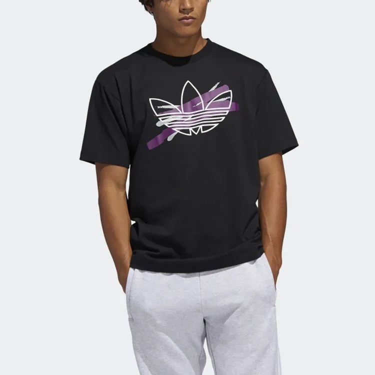 Adidas Originals T-Shirts Men Black-3