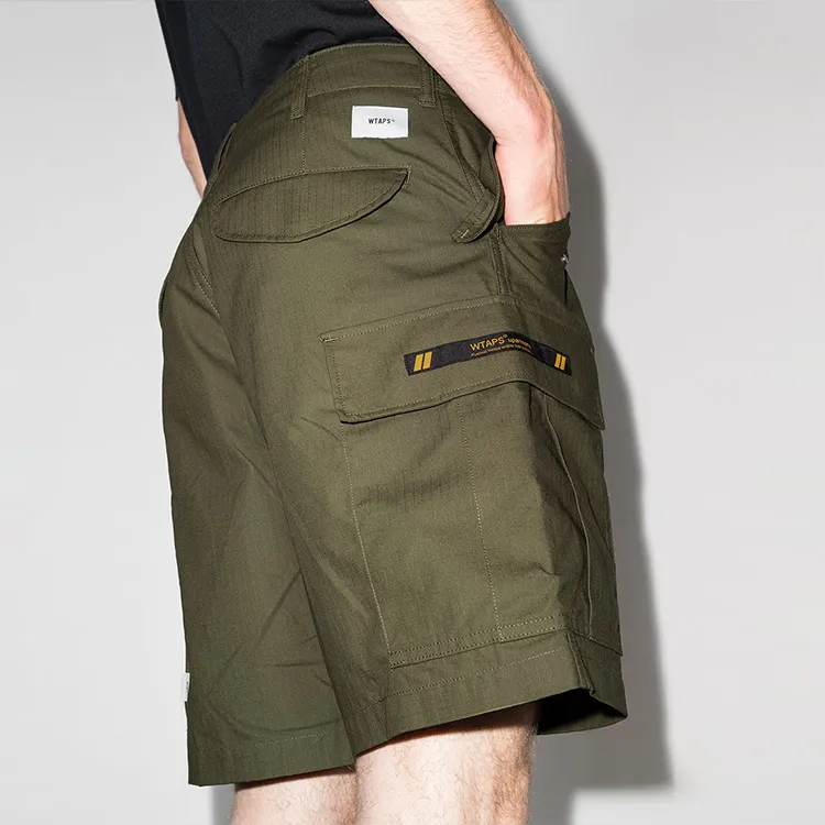 WTAPS Cargo Shorts Men Army Green-3