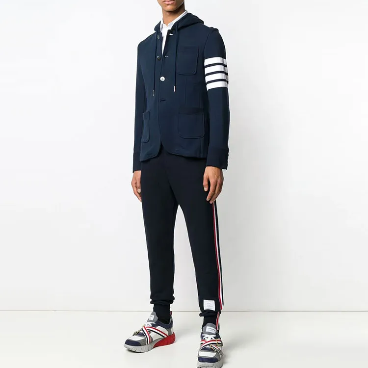 THOM BROWNE Jackets Men Dark Blue-1