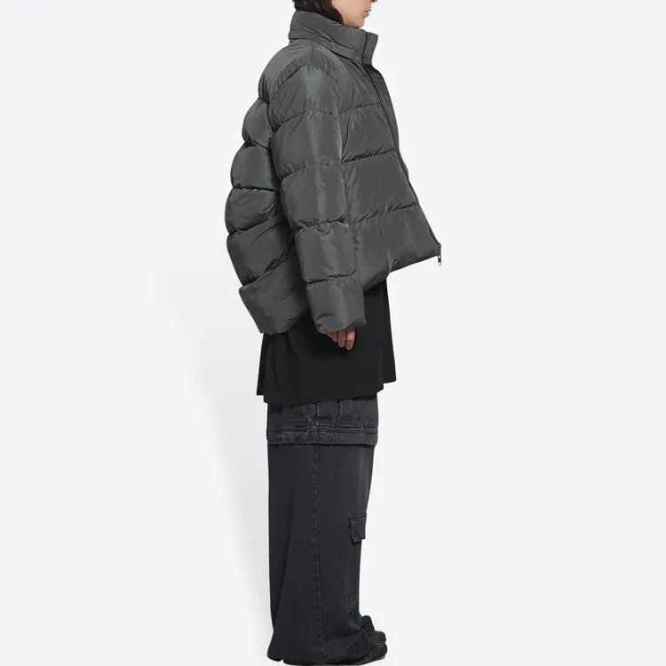 Balenciaga Down Jackets Women's Gray-4