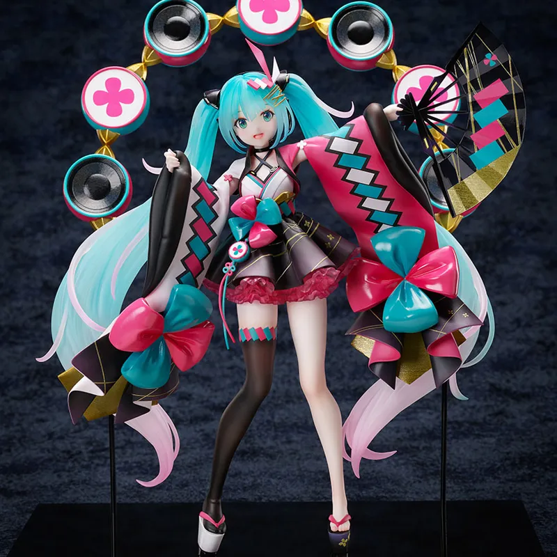 FURYU Hatsune Miku Vocaloid Magic Future 2020 With Base Bonus Gifts 23cm-1
